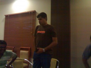 Trinadh Rao Trinadh Rao in Chennai Web Analytics Event